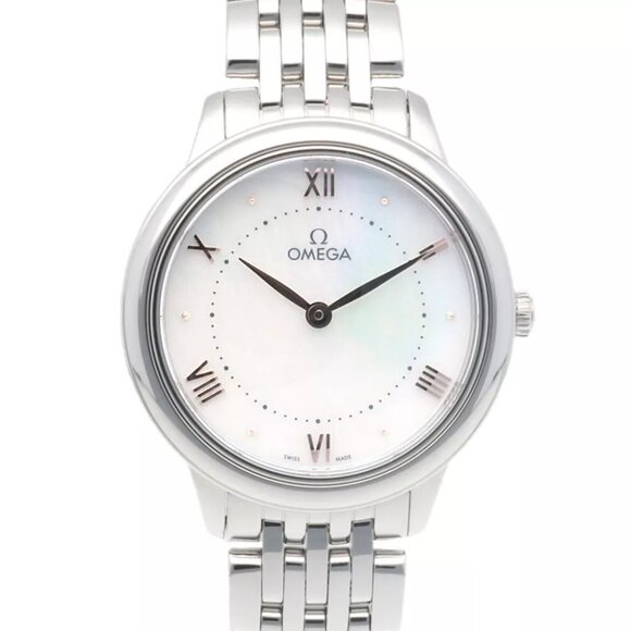 OMEGA Devil Prestige Watches 43410306005001 Stainless Steel White shell used - Picture 1 of 10